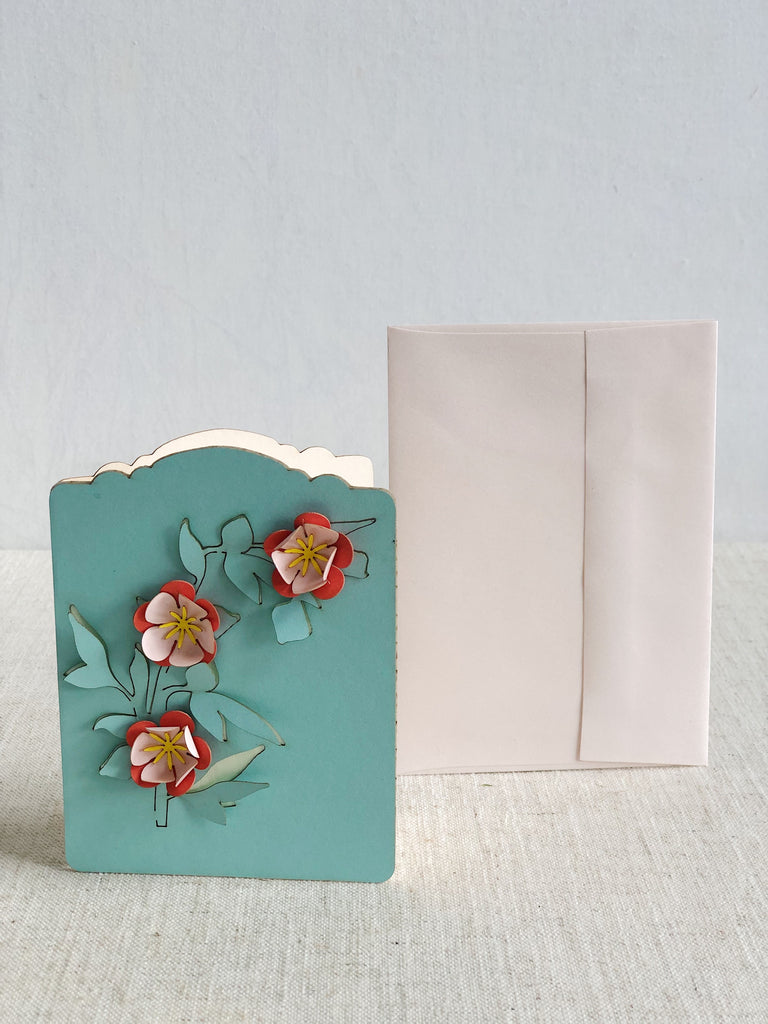 3D Flower Card Set
