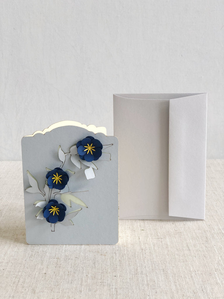 3D Flower Card Set