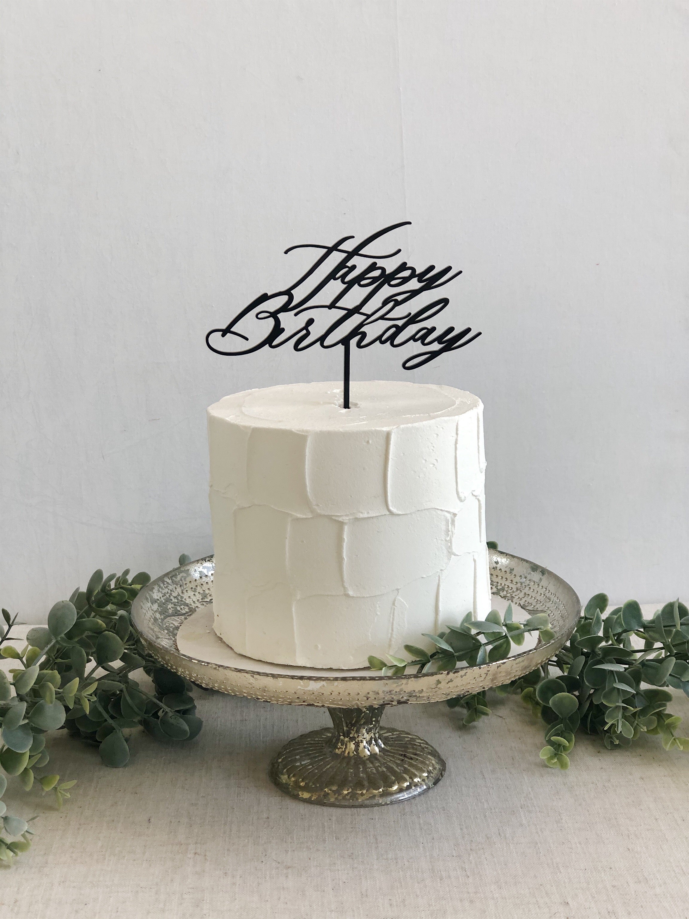 Custom Acrylic Cake Topper